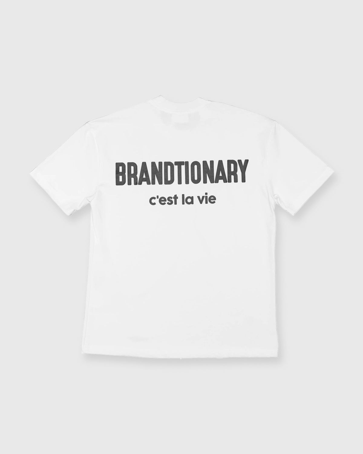 تيشيرت  C'est La Vie Philosophy - أبيض
