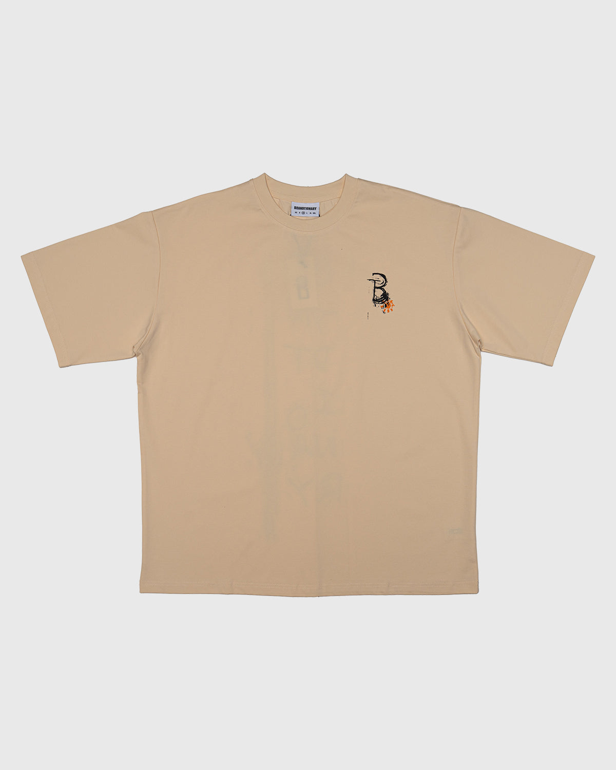 Summer Paint Stroke T-Shirt - Beige