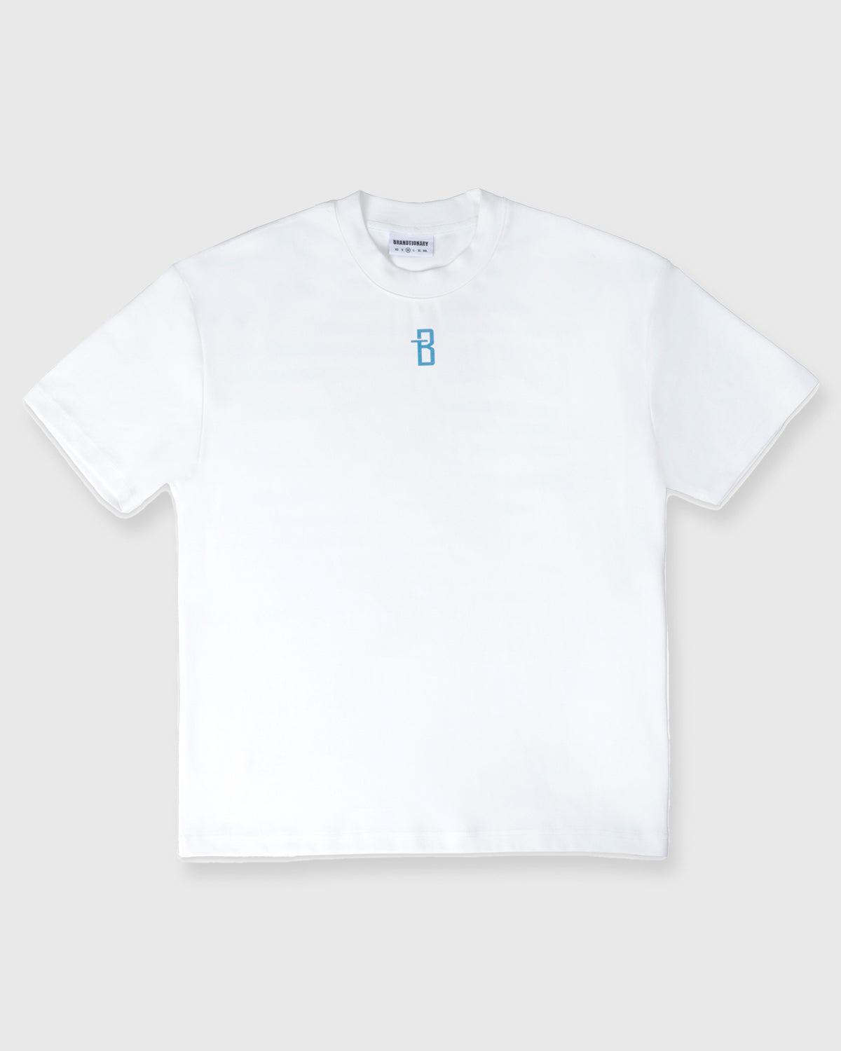 تيشيرت  طاقة إيجابية برسمة السلطعون - أبيض