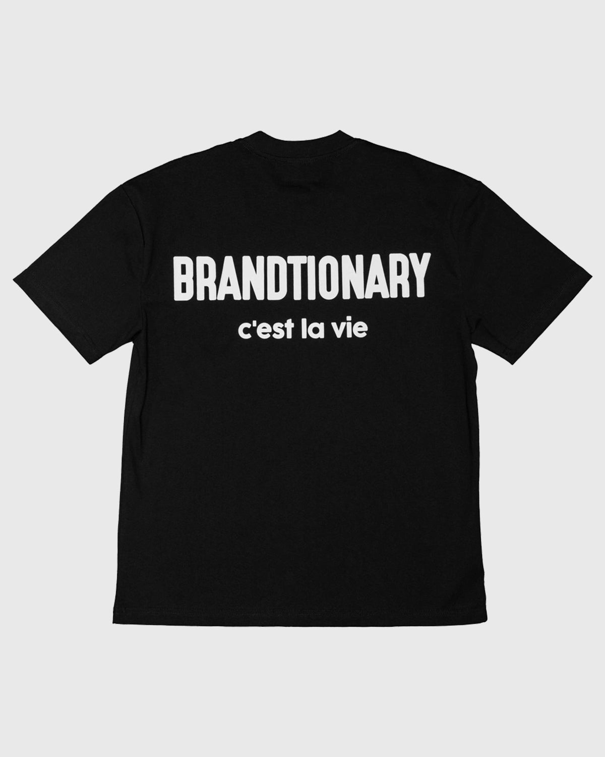 C'est La Vie Philosophy T-Shirt - Black