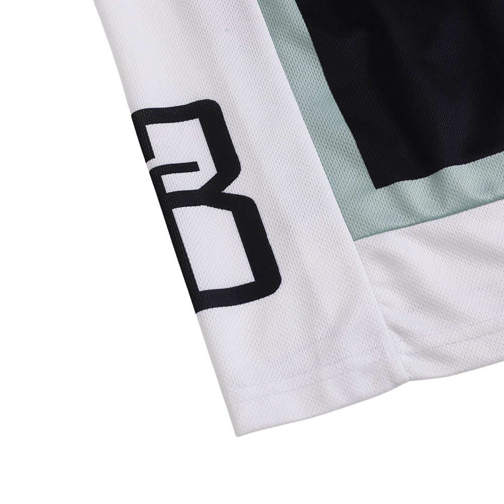 BLACK AND WHITE SHORT