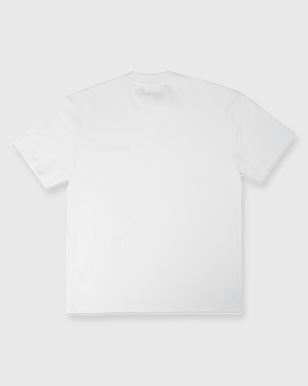 تيشيرت BRANDTIONARY كلاسيك تطريز قطري - أبيض