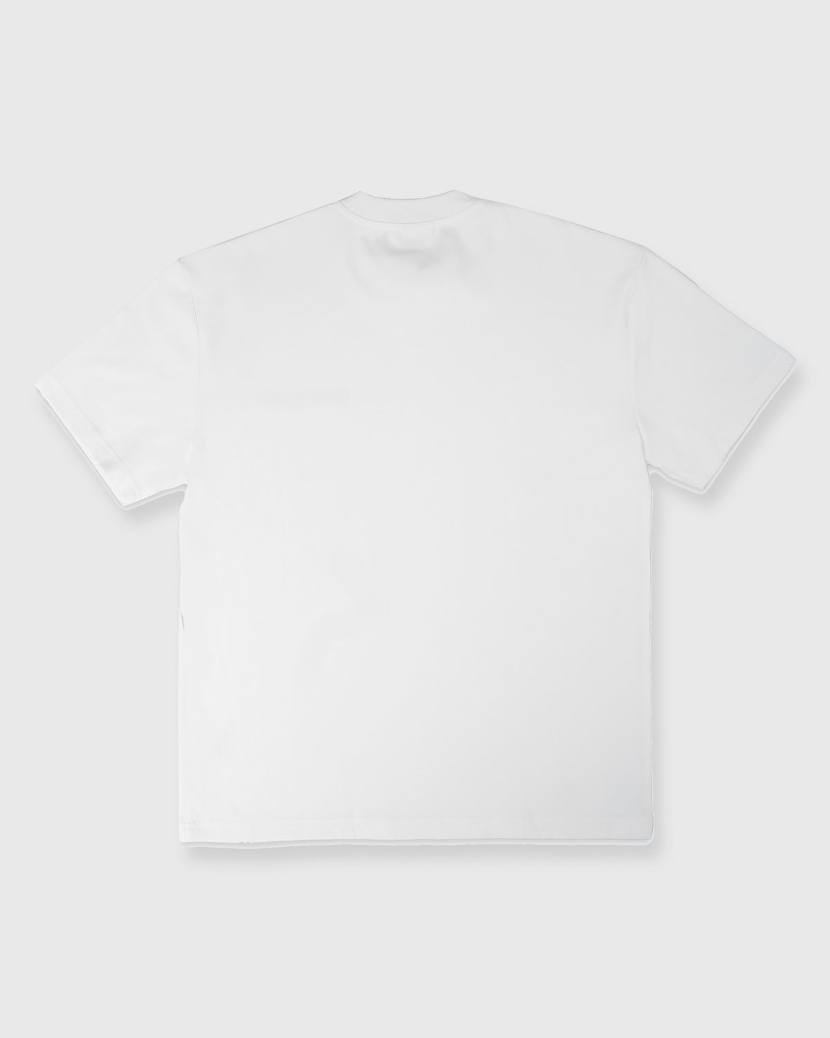 تيشيرت BRANDTIONARY كلاسيك تطريز قطري - أبيض