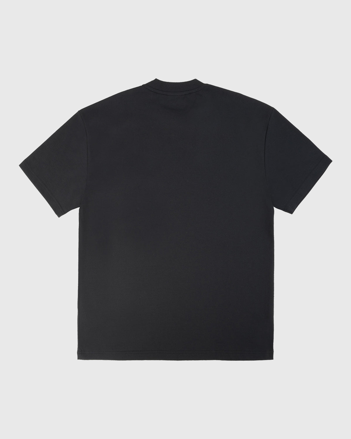 BRANDTIONARY Classic Diagonal Embroidery T-Shirt - Black