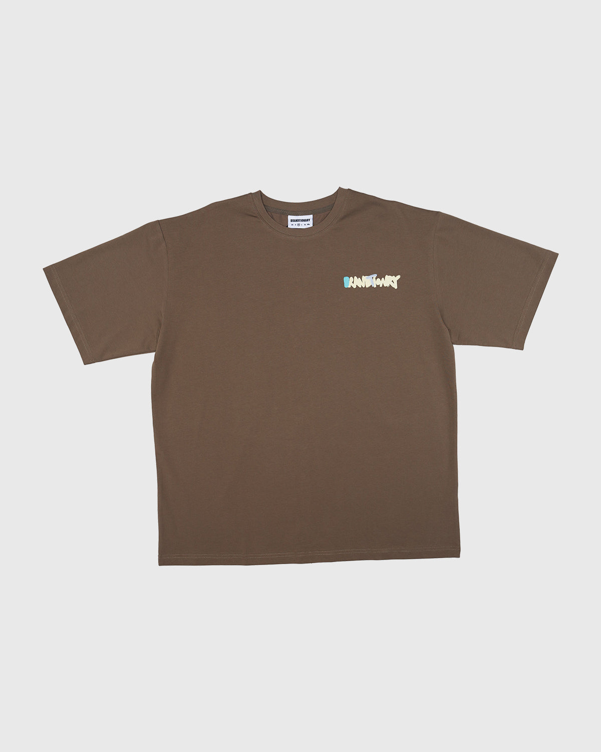 GraffiLilac T-Shirt - Brown