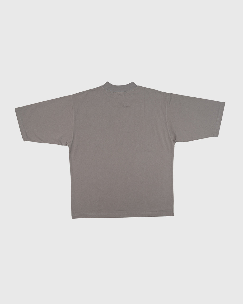 تيشيرت  تعبير الحب والكراهية واسع - رمادي