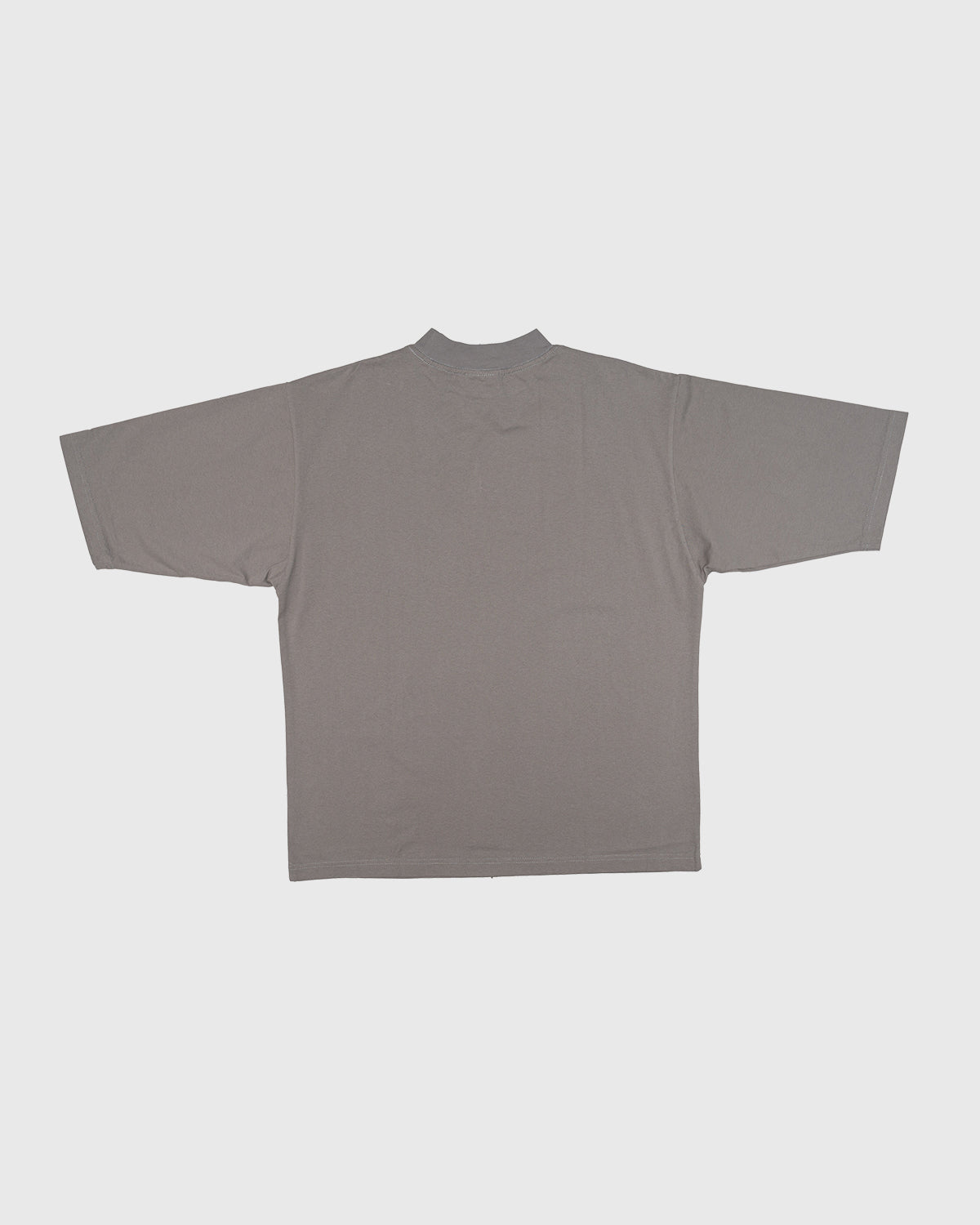 تيشيرت  تعبير الحب والكراهية واسع - رمادي