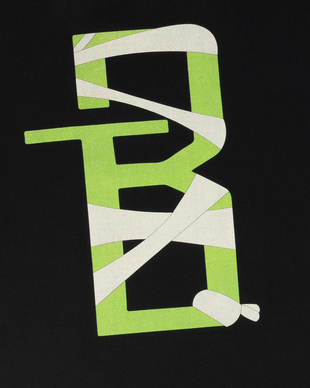 تيشيرت BRANDTIONARY لفافات الضمادة - أسود