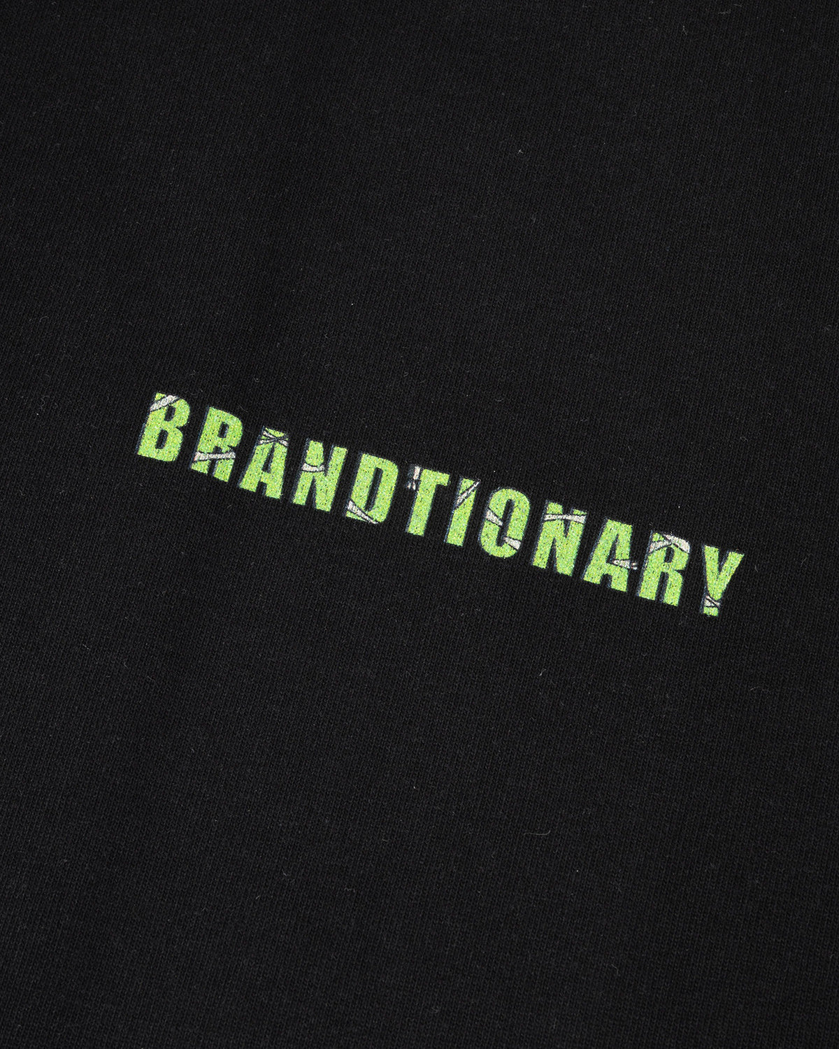 تيشيرت BRANDTIONARY لفافات الضمادة - أسود