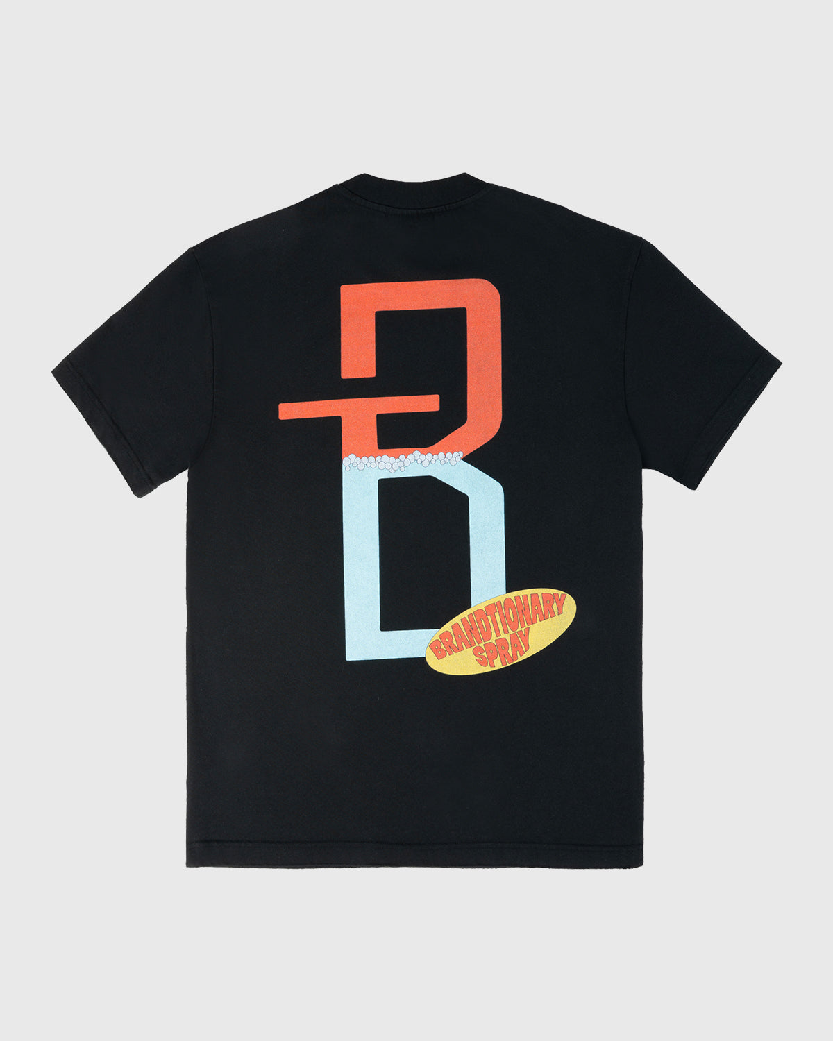 BRANDTIONARY Spray Paint Art T-Shirt - Black
