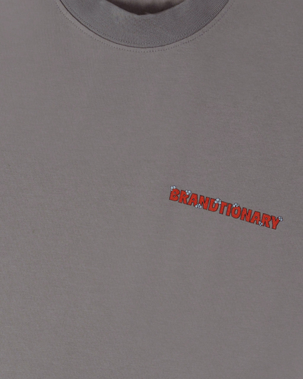 تيشيرت BRANDTIONARY فن طلاء الرش - رمادي