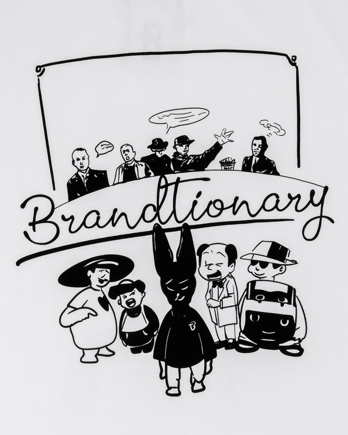 تيشيرت  بيان الخطة الاستراتيجية - أبيض