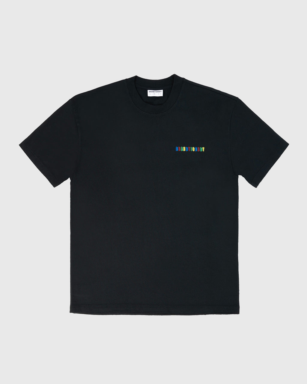 تيشيرت BRANDTIONARY مكعبات البازل ثلاثية الأبعاد - أسود