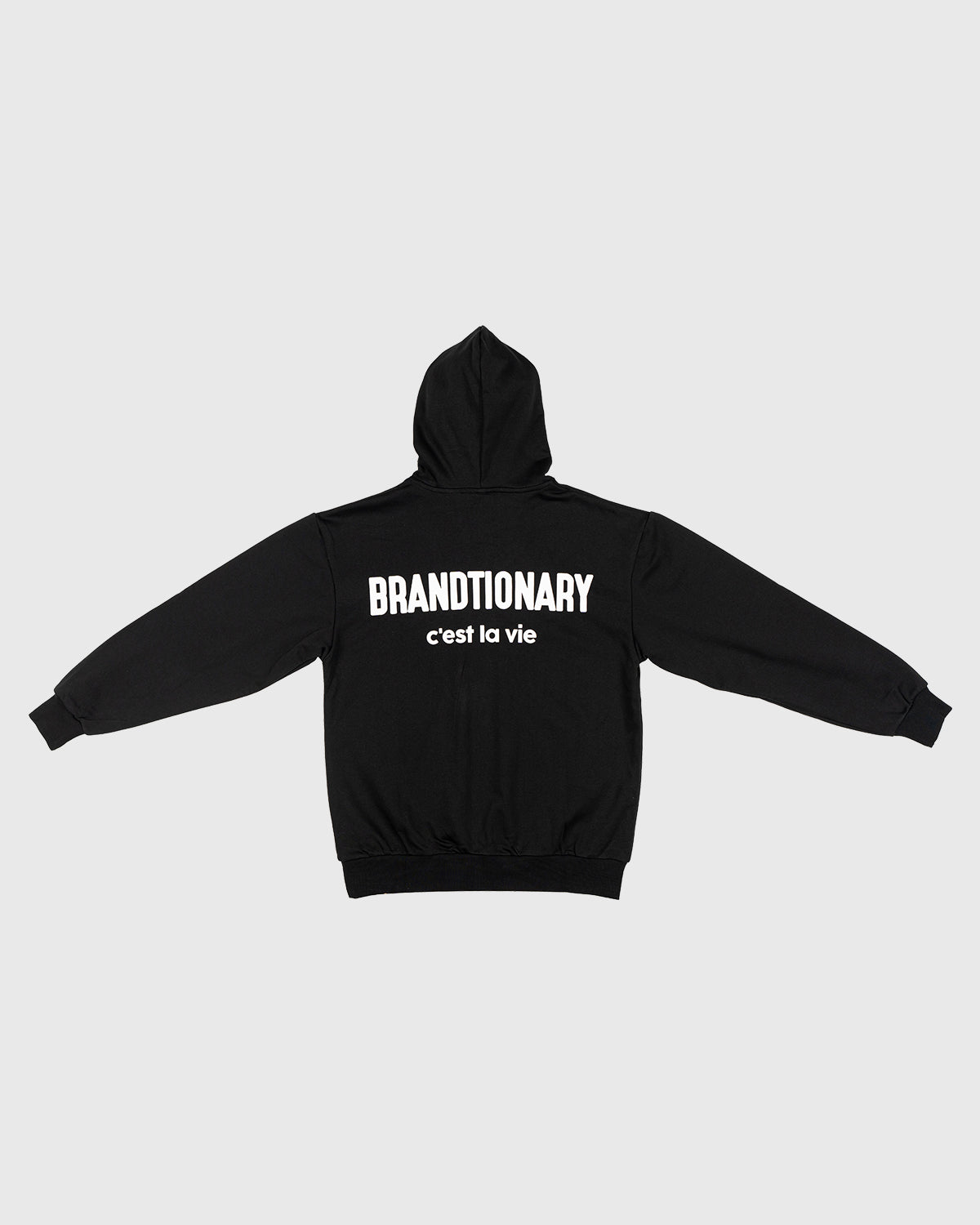 هودي C'est La Vie Philosophy - أسود