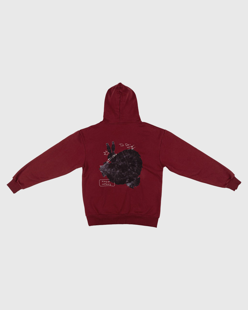 هودي  رابي جرافيك - أحمر