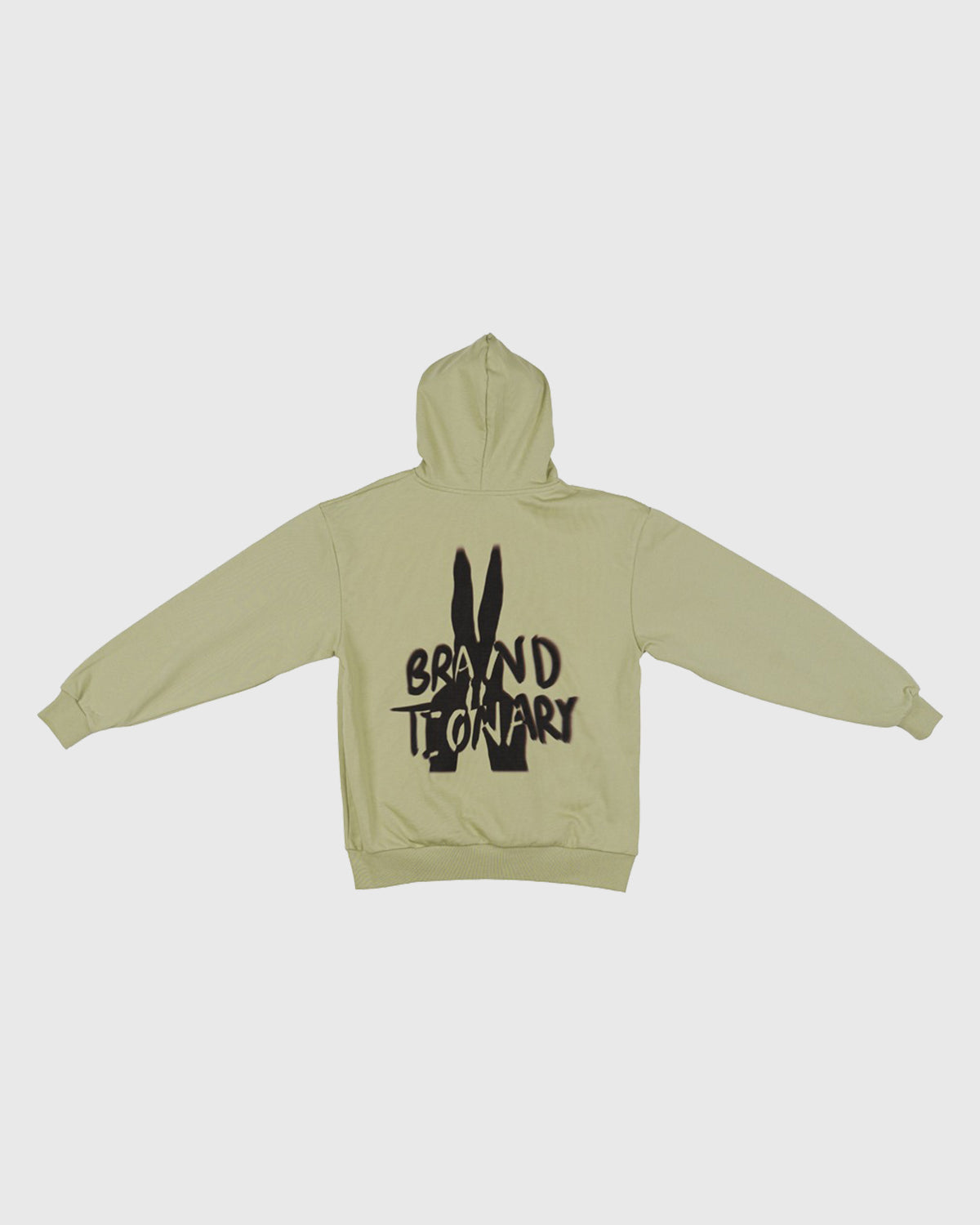 Raby Graphic Hoodie - Khaki