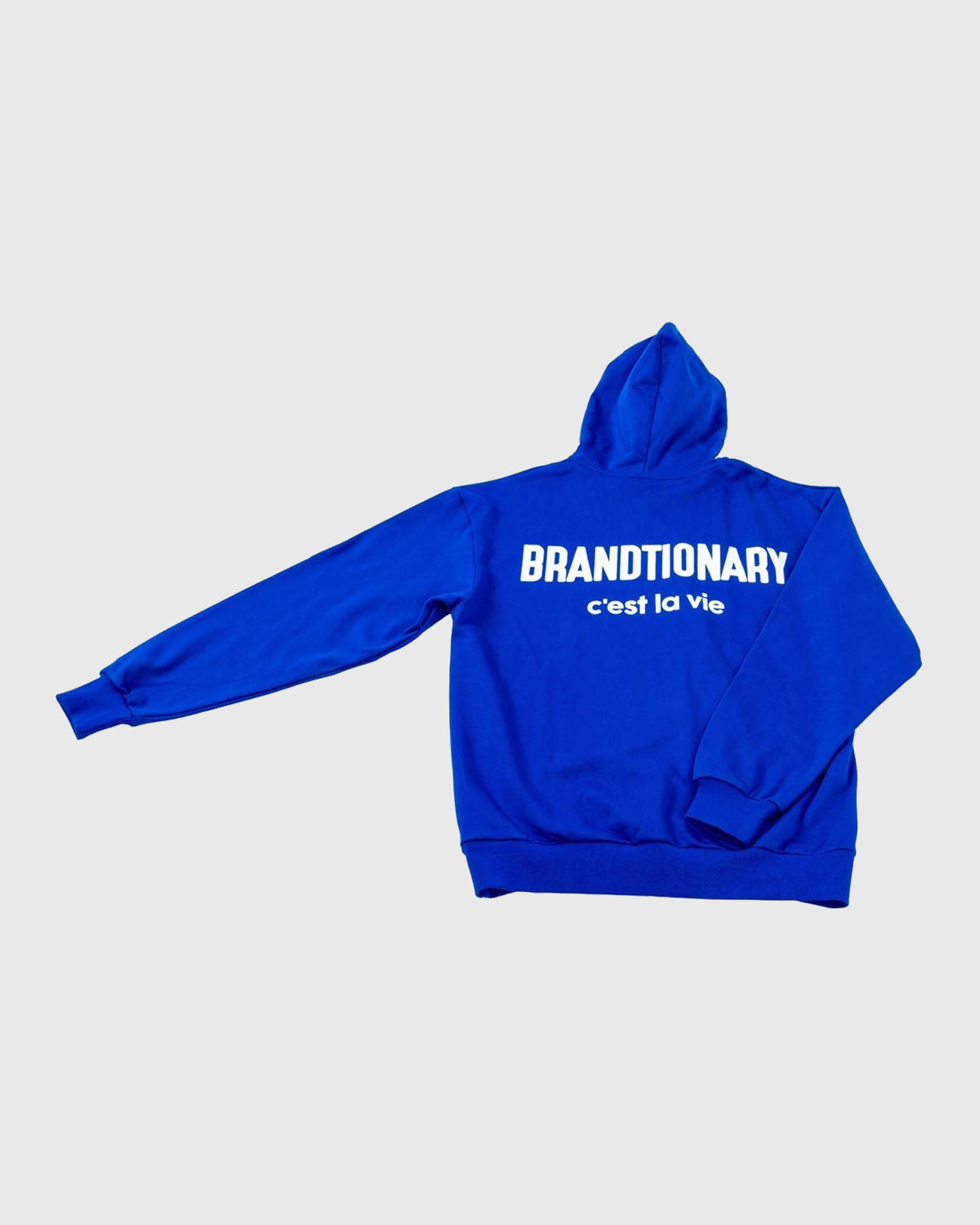 C'est La Vie Philosophy Hoodie - Royal Blue