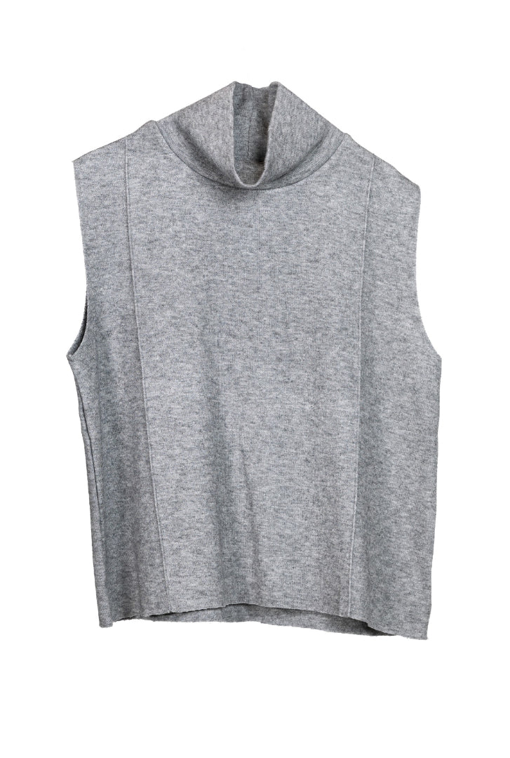 Women High-neck Set Grey