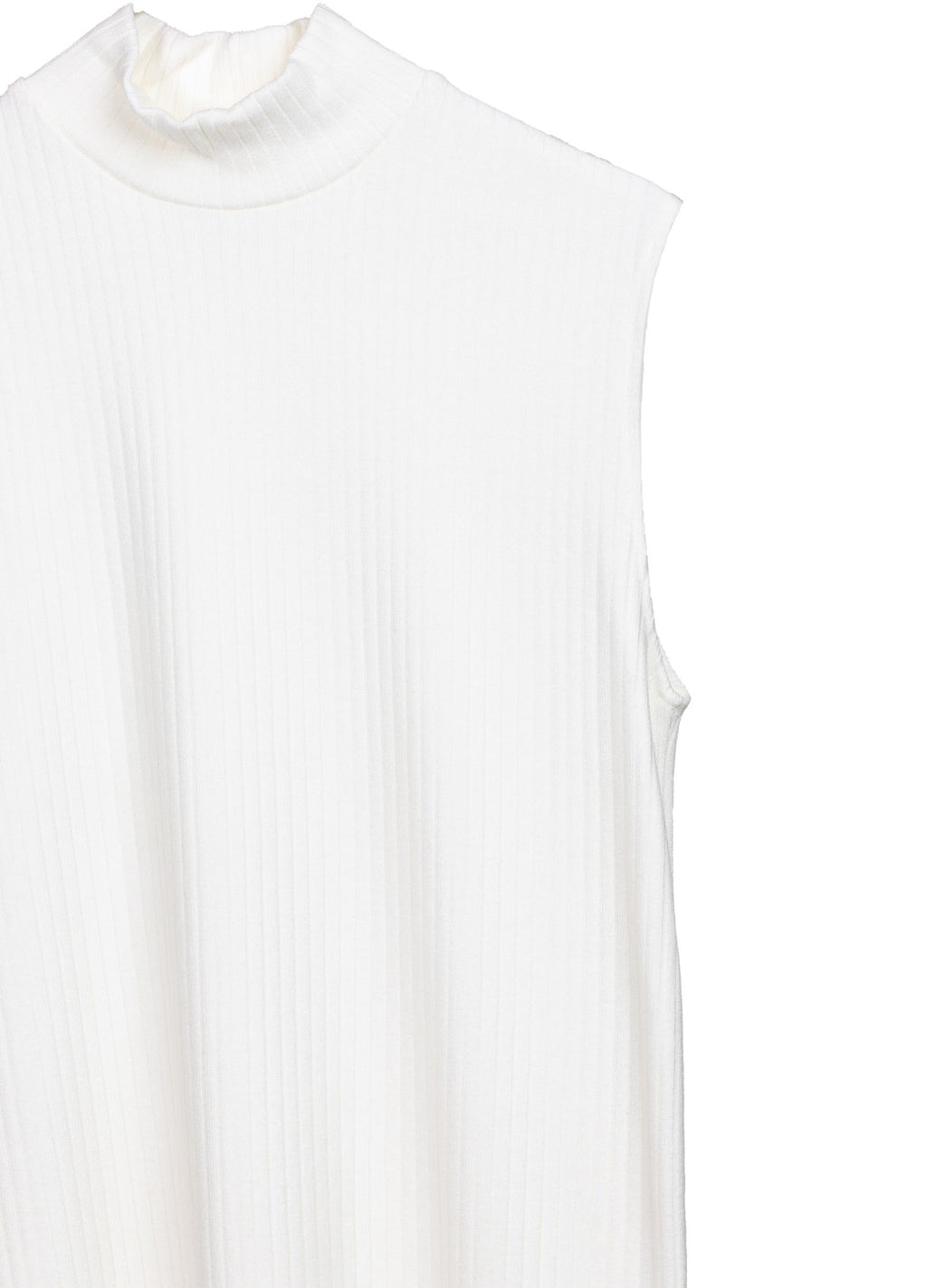 Women Top High-neck White