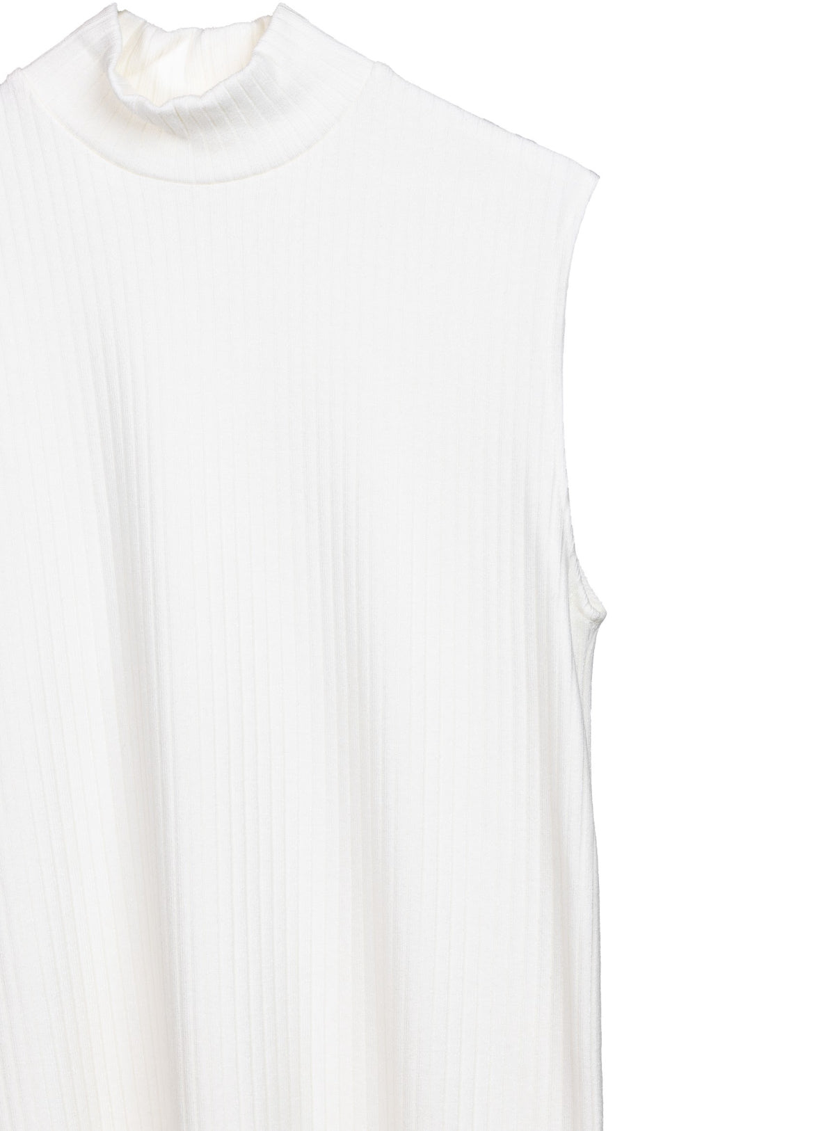 Women Top High-neck White