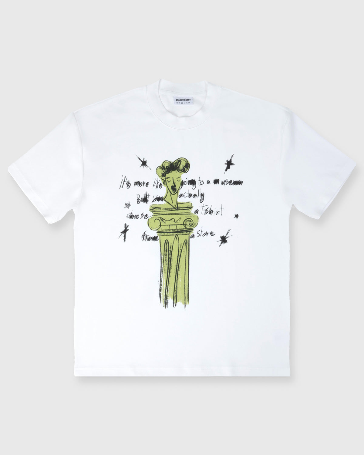 Status Symbol Statement T-Shirt - White