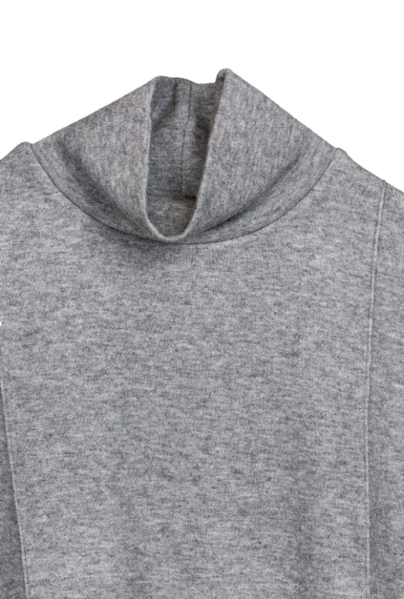 Women High-neck Set Grey