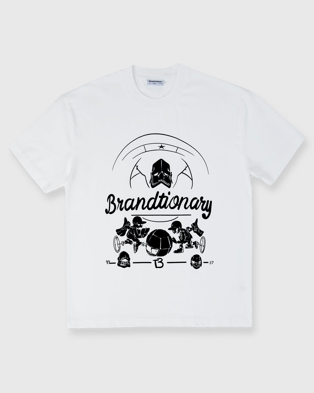 تيشيرت  بيان وحدة الفريق - أبيض