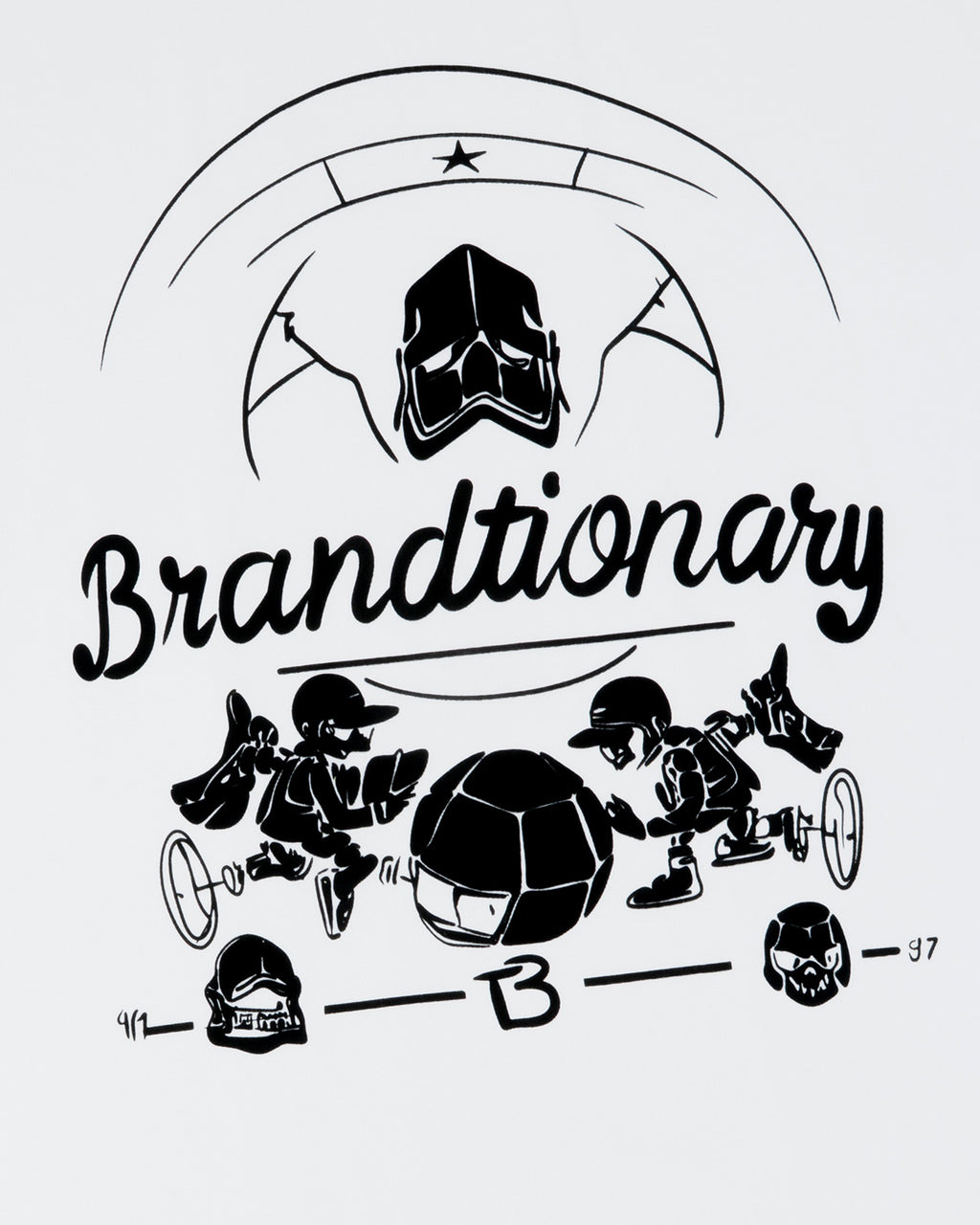 تيشيرت  بيان وحدة الفريق - أبيض