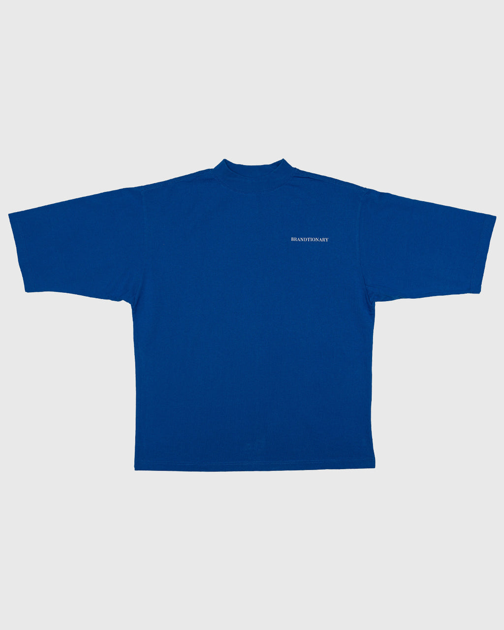 تيشيرت  فن الرش ثنائي اللون - أزرق