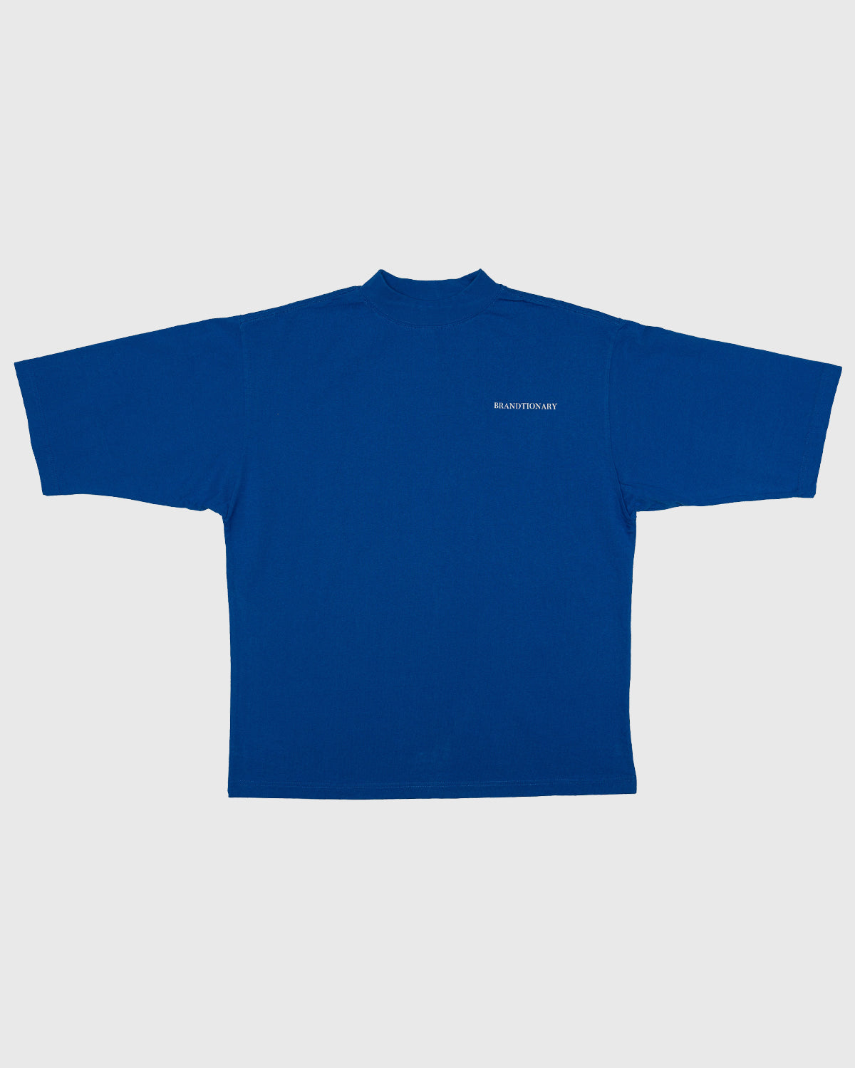 Dual-Tone Spray Art T-Shirt - Blue