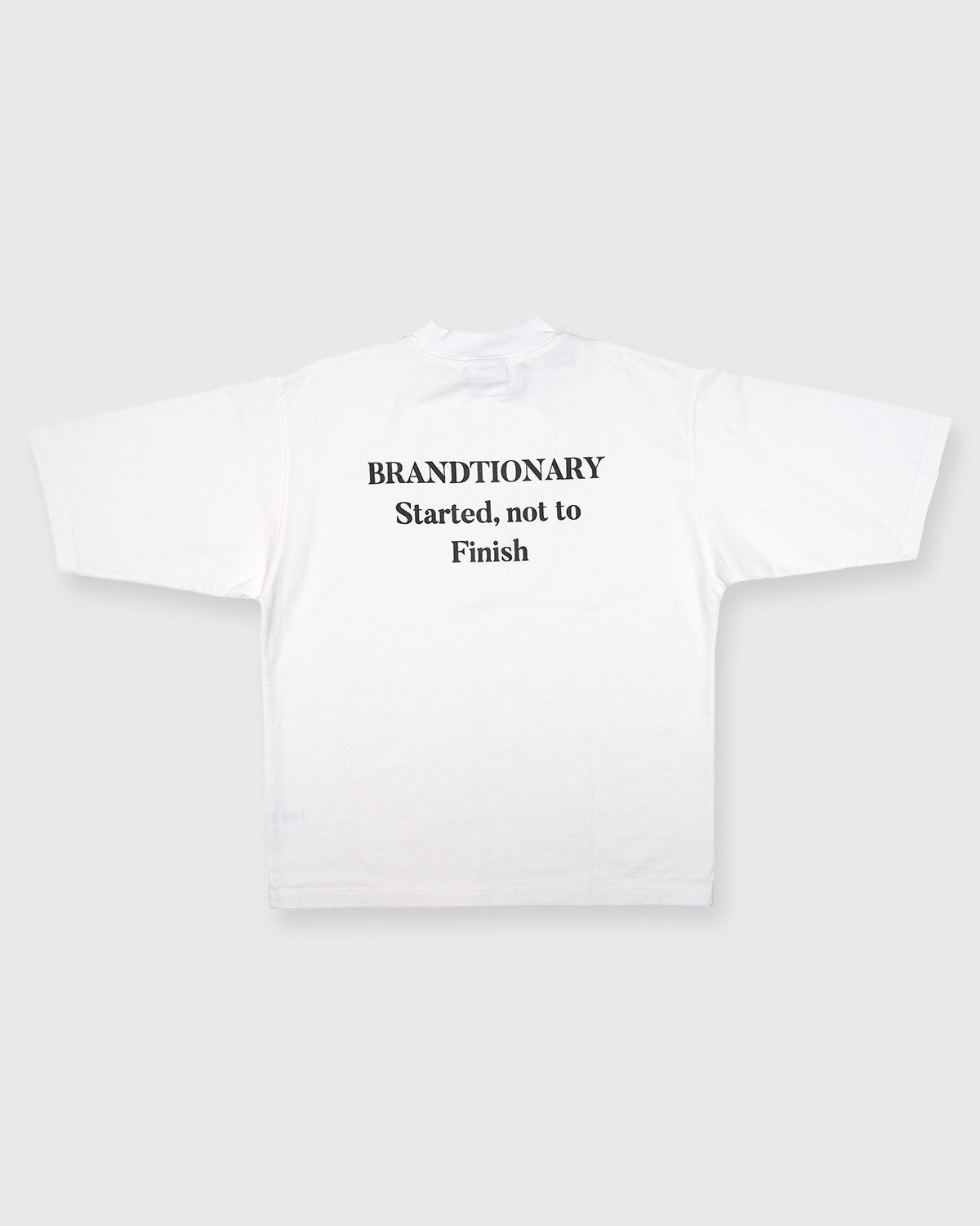 تيشيرت  فن الرش ثنائي اللون - أبيض