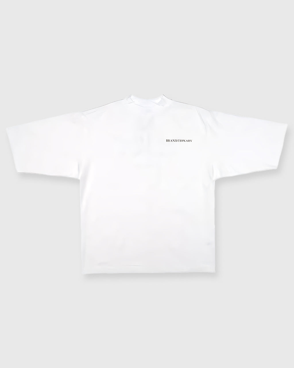 تيشيرت  فن الرش ثنائي اللون - أبيض