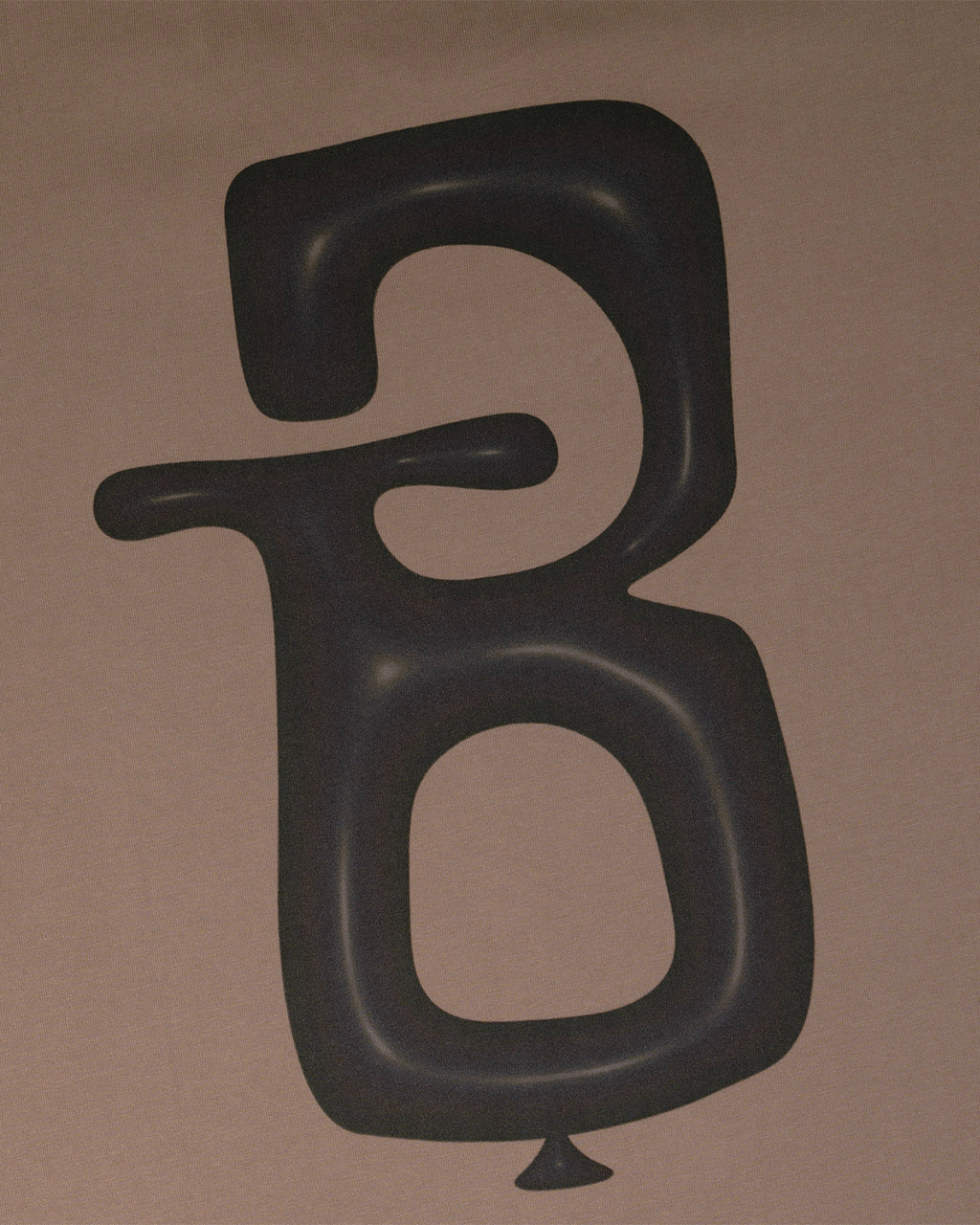 تيشيرت BRANDTIONARY طباعة البالون - رمادي