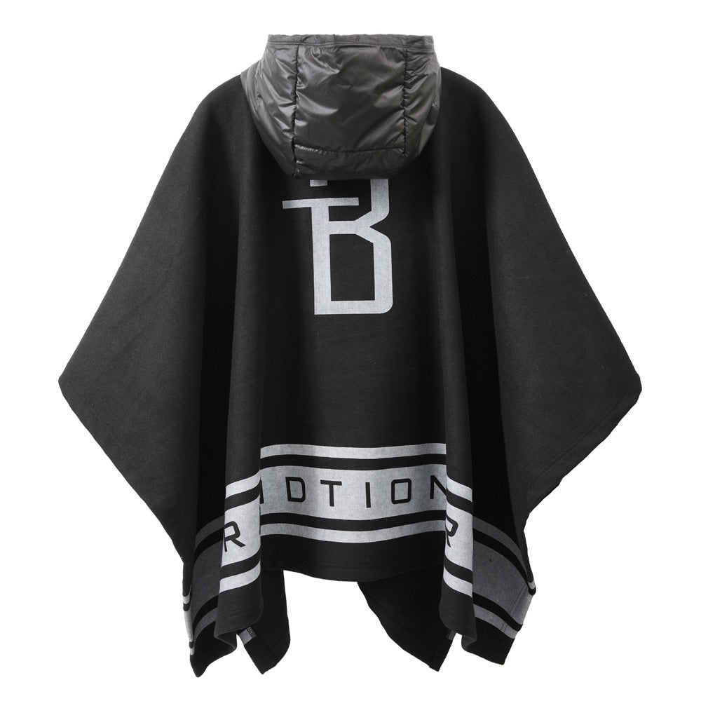 Printed Cozy Winter Blanket Black/Grey