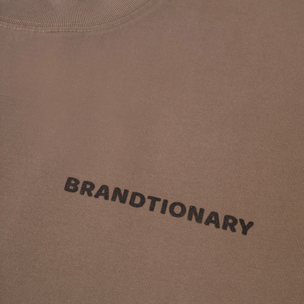 تيشيرت BRANDTIONARY طباعة البالون - رمادي