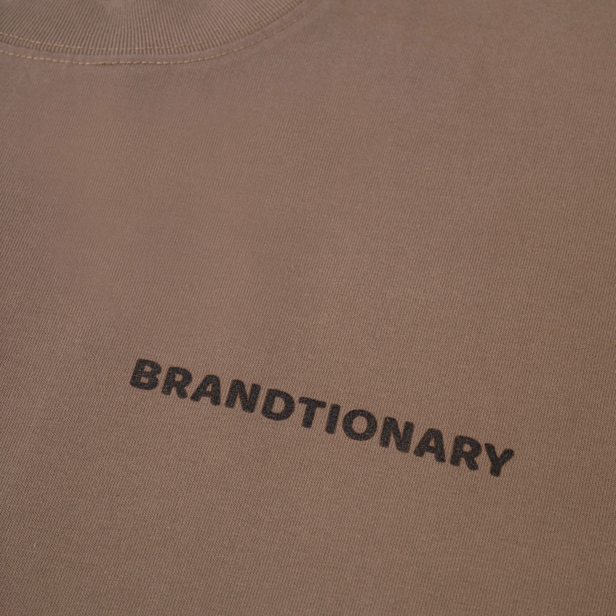 تيشيرت BRANDTIONARY طباعة البالون - رمادي