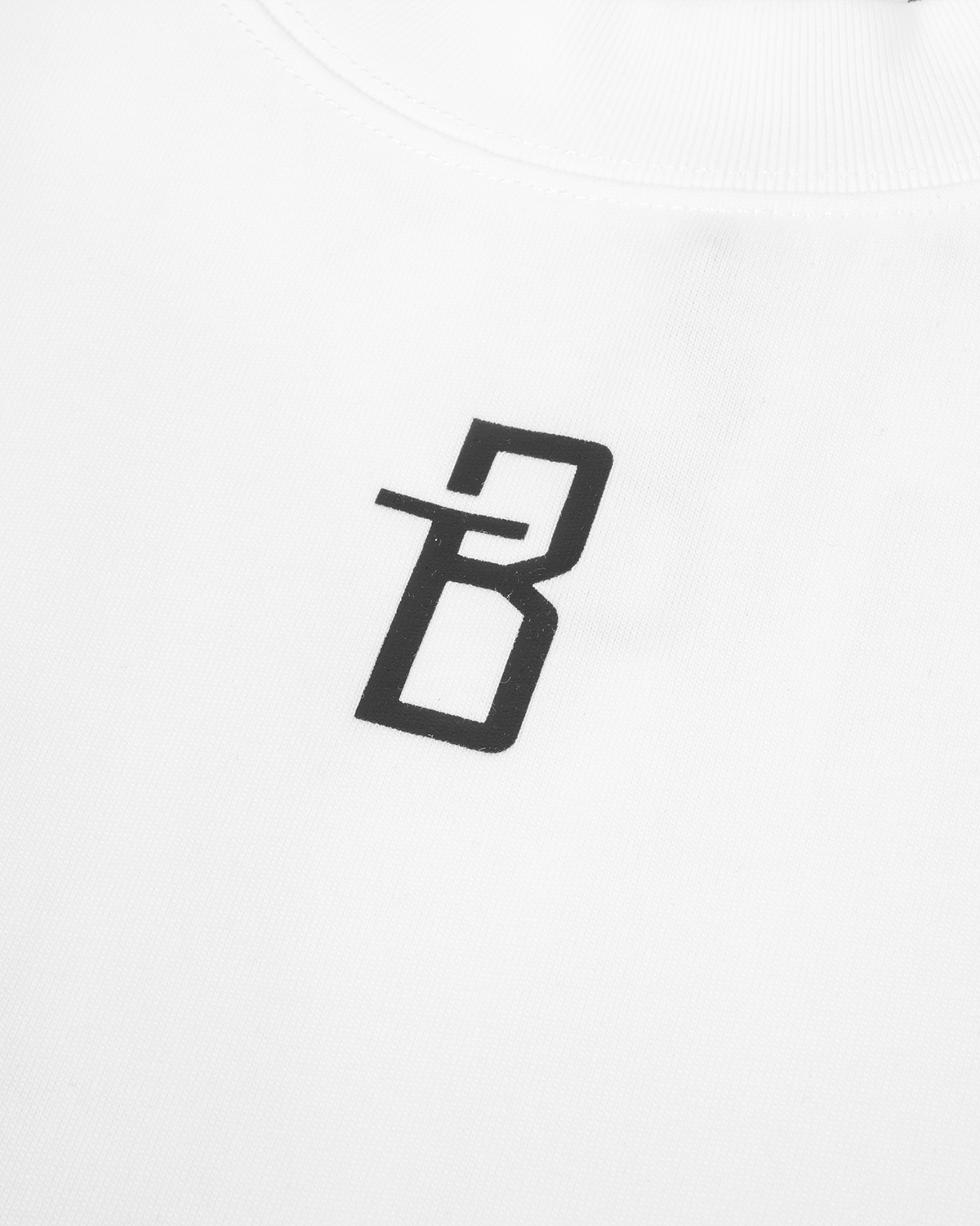 BRANDTIONARY Classic Chest Embroidery T-Shirt - White